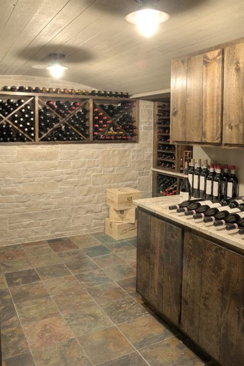 Wine cellar addition