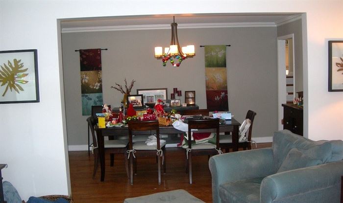 La Grange home original dining room